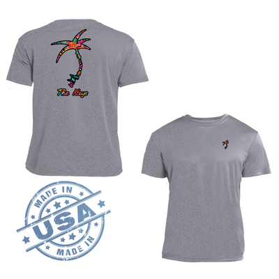 🌴 “The Keys” Performance Tee – Island Vibes Edition