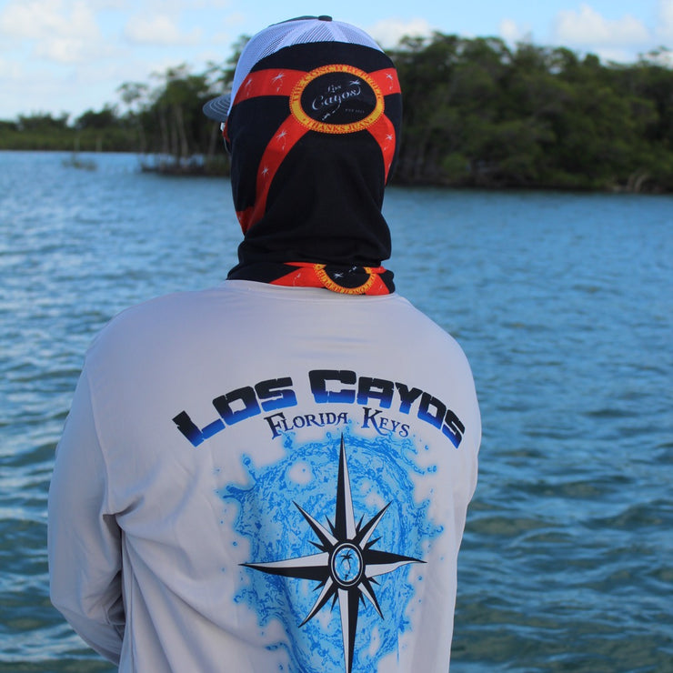 Sun Protection - Face Shield / Los Cayos Flag