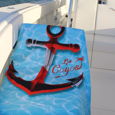 Beach Towel - Extra Large / Los Cayos Dive Anchor