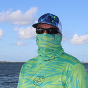 Sun Protection - Face Shield / Tropical Wave