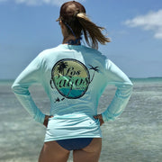TriColor LCA Logo / Mint - Quick Dry UPF 50+ Mens Long Sleeve - Wholesale