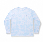 All Over Floral / White - Quick Dry UPF 50+ Mens Long Sleeve