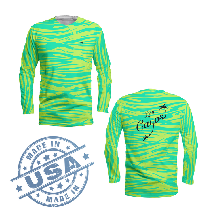 Tropical Wave - Quick Dry Sun Shirt UPF 50+