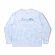 All Over Floral / White - Quick Dry UPF 50+ Mens Long Sleeve
