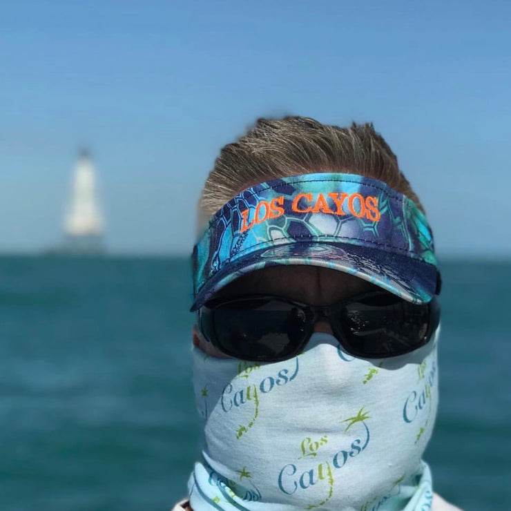Embroidered LOS CAYOS visor - Light Kryptek